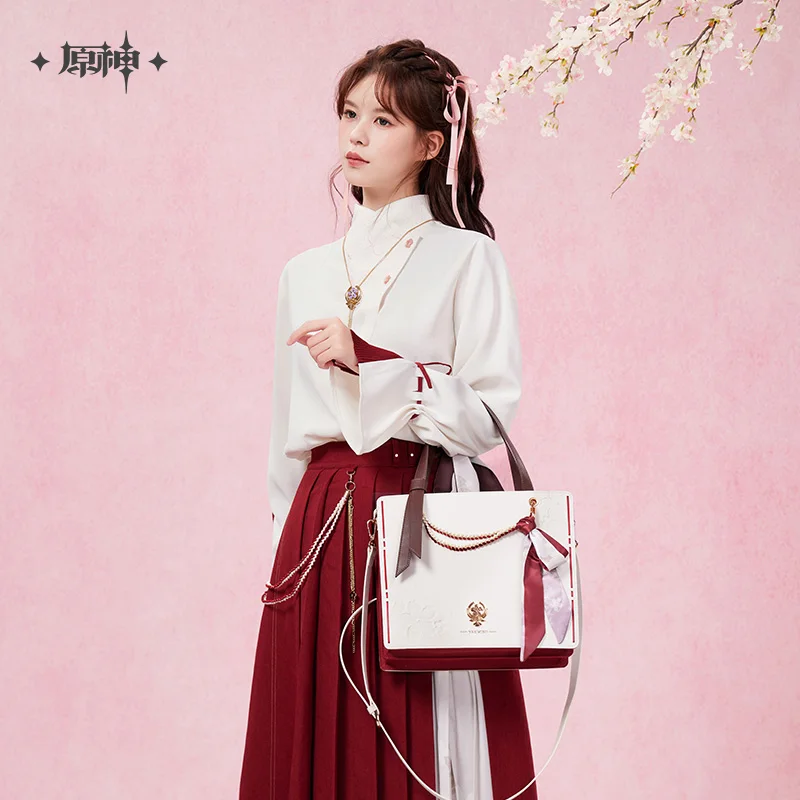 Yae Miko Bag Genshin Impact Yae Miko Theme Impression Series Tote Bag Original YaeMiko Shoulder Crossbody Bags Gifts