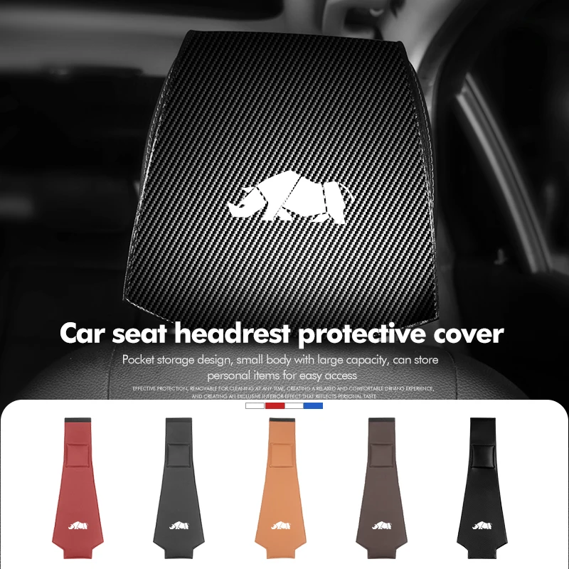 Car Seat Headrest Pillow Cover Auto Interior Accessories For Suzuki Jimny jb35 jb74 jb43 jb53 jb64
