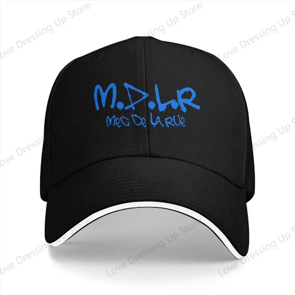 Summer Hip Hop  Mec de la Rue M.D.L Baseball Cap Morad Adjustable personality Golf Hat Outdoor sunshade hats Unisex Gift