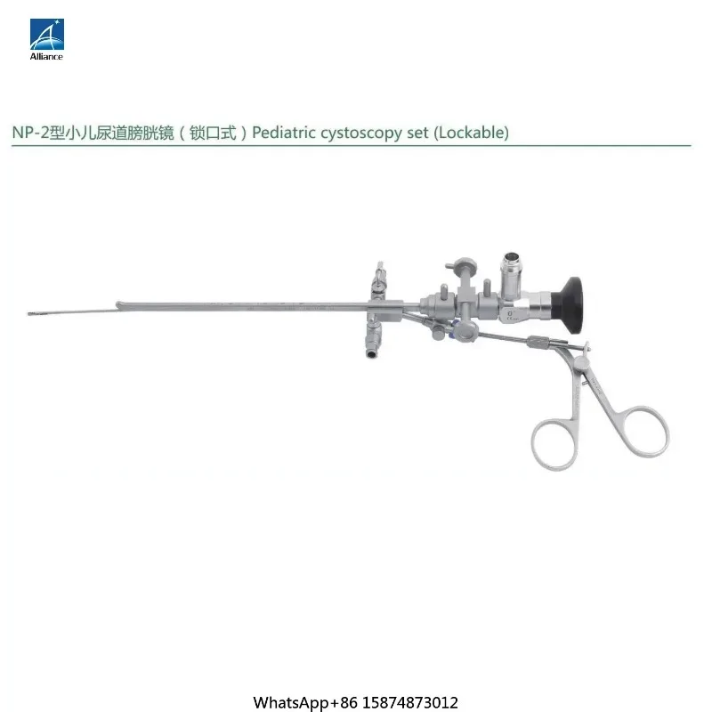 NP-2 Pe Dia Tric Ure thr oto me Cys Tosc Opy Set (Lockable) Ur Olo Gy Department Instruments