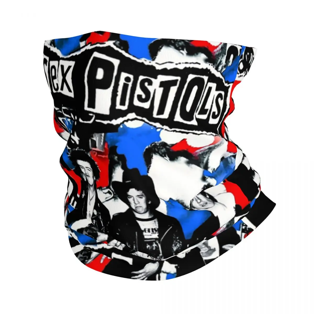 مخصص الجنس مسدسات باندانا الرقبة الجراب يندبروف الوجه وشاح غطاء الرجال النساء الثقيلة المعادن روك باند أغطية الرأس أنبوب بالاكلافا #1