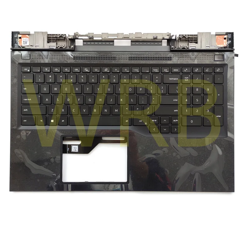 

НОВИНКА для Dell 17 G7 7700, верхняя крышка, клавиатура с подсветкой RC7PR и антенной Wi-Fi