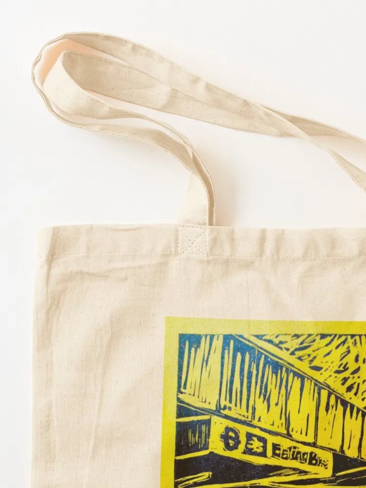Ealing Broadway Station, London - Linoprint Tote Bag free delivery bags Shopper bag tote bags cloth bags