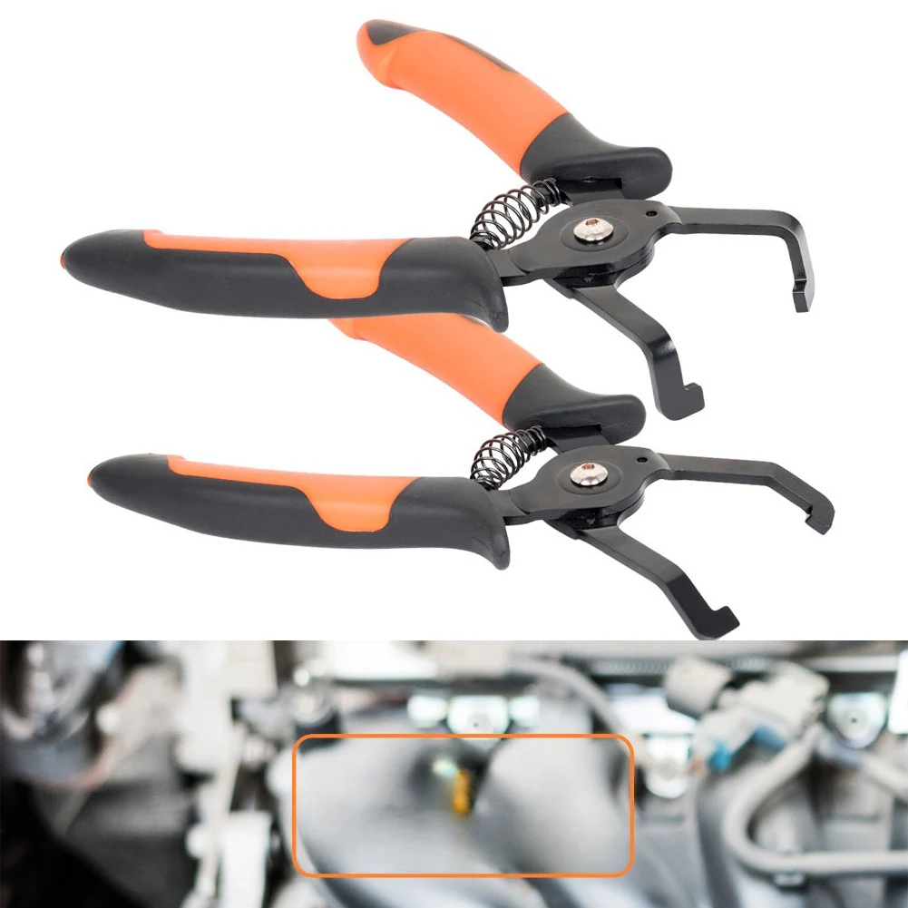 

Push Pin Remover Tool 40° To 85° Adjustable Angle Carbon Steel Automotive Push Pin Removal Pliers Fuel Disconnect Pliers