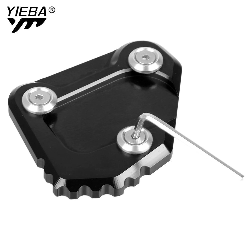 

CNC Foot Side Stand For BWM F750GS F850GS F900GS ADVENTURE 2018 - 2021 2022 2023 2024 2025 Kickstand Enlarger Pad Support Plate