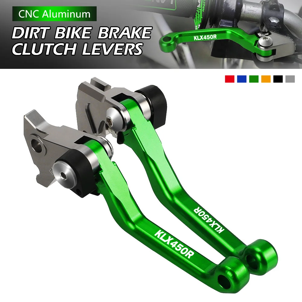 

Motocross Pivot Brake Clutch Levers For KAWASAKI KLX450R 2008 2009 2010 2011 2012 2013-2015 Motorcycle Dirt Bike Handle Lever