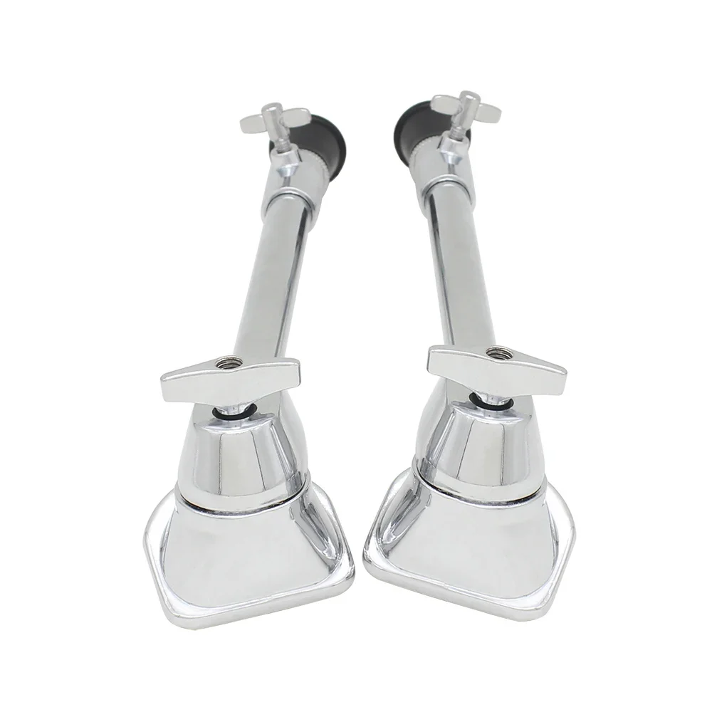 2 Pcs Drum Legs Thigh Drums Drum Stand Bass Drum Foot Spurs Legs Drum Set Bottom Support Leg Percussion Instruments Parts