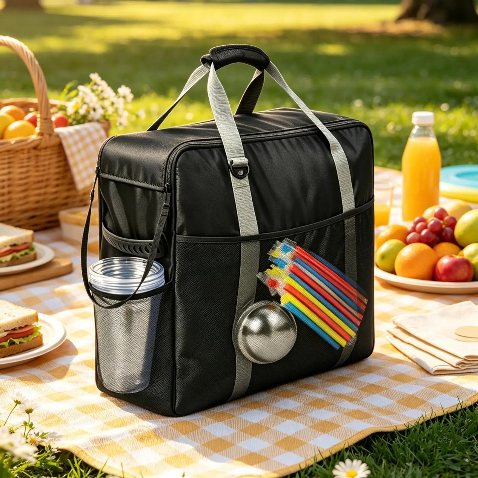 Blender Machine Bag Oxford Holder Blender Machine Carrying Bag For Travel Party Drink Summer Birthday Pool Barbecue Camping