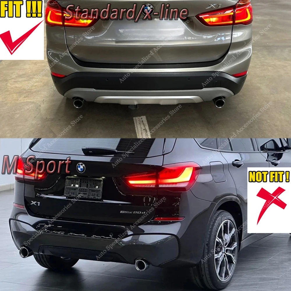 BMW X1 F48 非Mスポーツ MPスタイル リアバンパー ディフューザー リア