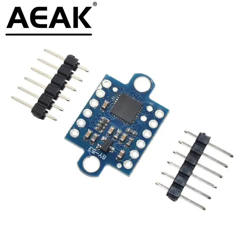 AEAK-sensor de rango de tiempo de vuelo, láser ToF, GY-53 VL53L0X, módulo Serial, salida PWM