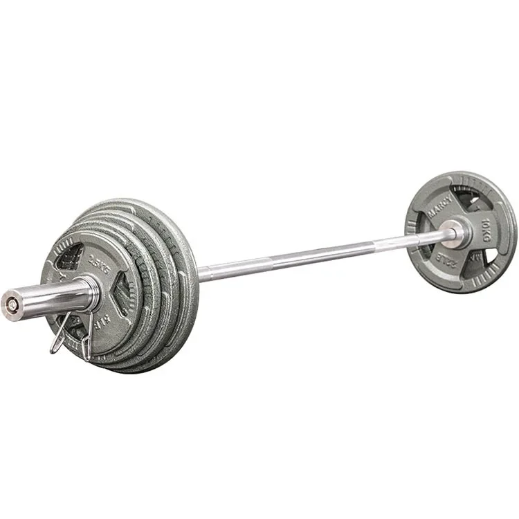 

l # Barbell Bar Standard Austrian Weightlifting Dumbbell Bar Weightlifting Gym Fitness Chrome Steel Barbell Bar