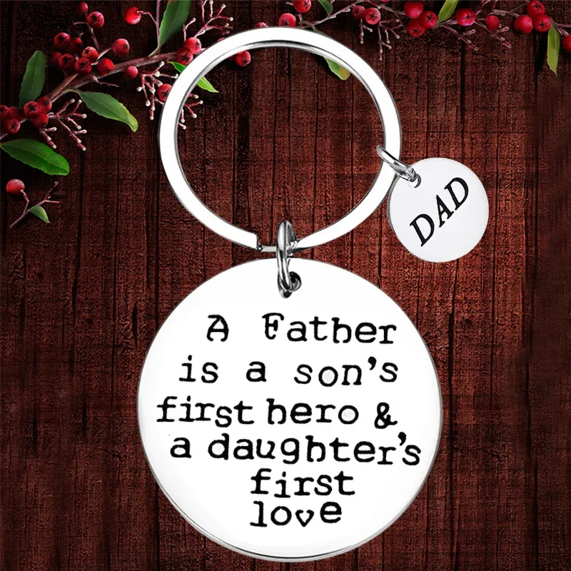 

Charm Dad Gifts Keychain Pendant Father’s Day Gifts Key Chains Dad Birthday Christmas Gifts Father Gift