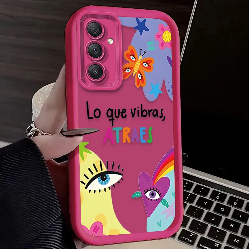 رائعة المصرية العين قضية الهاتف لسامسونج غالاكسي A54 A05 A05S A34 A24 A14 A53 A33 A23 A13 A52 A52S A71 A51 A31 A50 غطاء #6