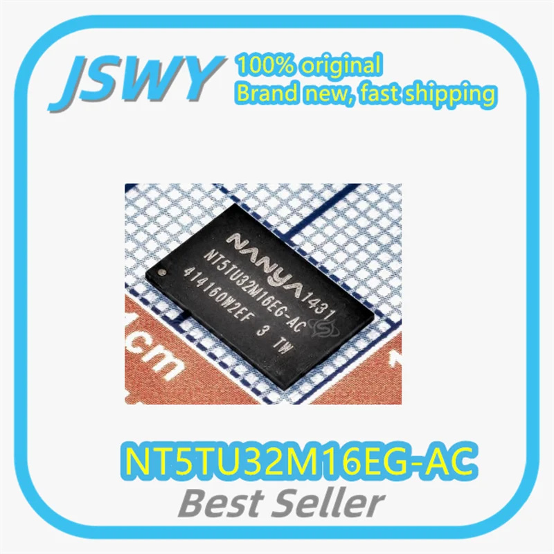 

(5/50 pcs) NT5TU32M16EG-AC NT5TU32M16 FBGA48 Memory Chip Genuine Brand New Large Stock