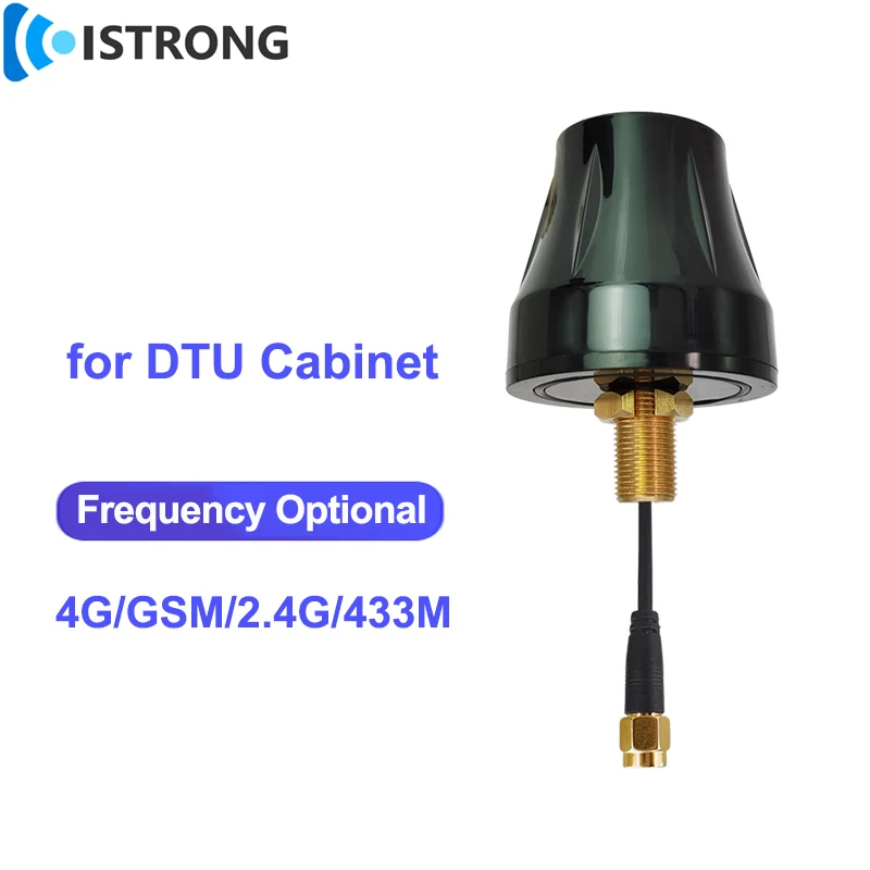 Outdoor Cabinet Waterproof Antenna 2.4G 433M 4G GSM Signal Booster 7dBi High Gain Long Range Amplifier SMA Male for DTU NB-IOT