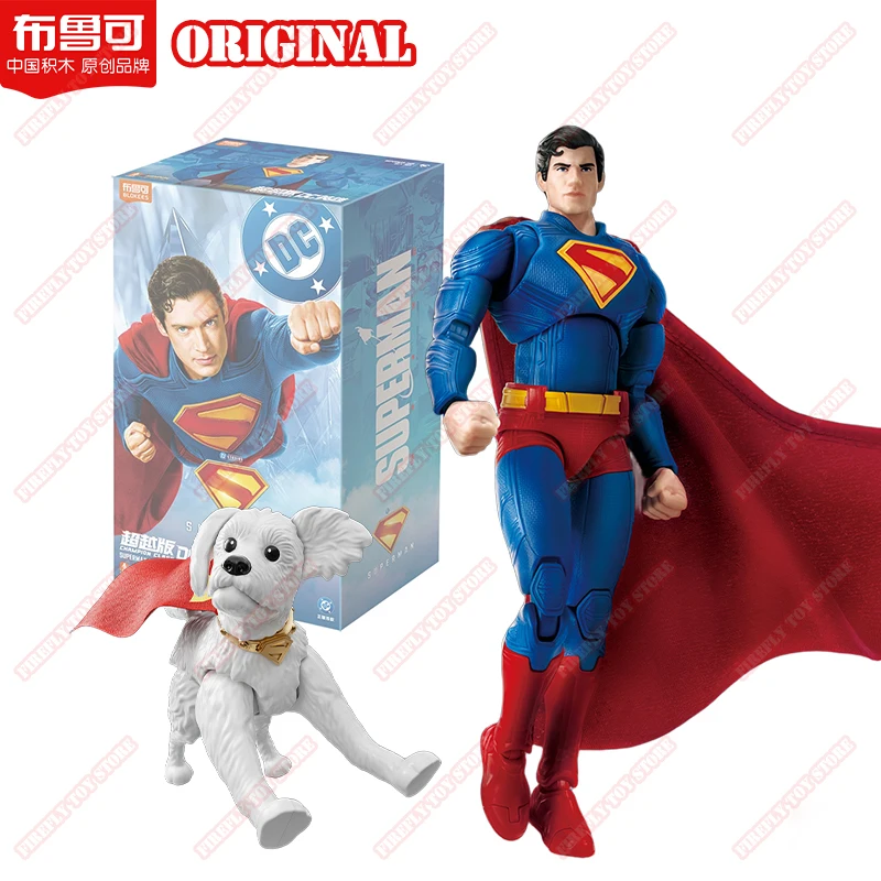 

Original Superman 2025 Animation Game Peripheral Toys Champion Class Assembly Movable Anime Action Model Figures Collection