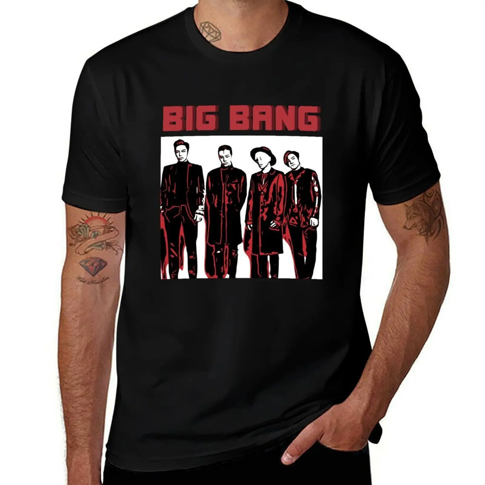 

Big Bang BigBang GD Gdragon Taeyang Daesung TOP Comeback T-Shirt new gifts and t-shirts cute tops mens funny t shirts