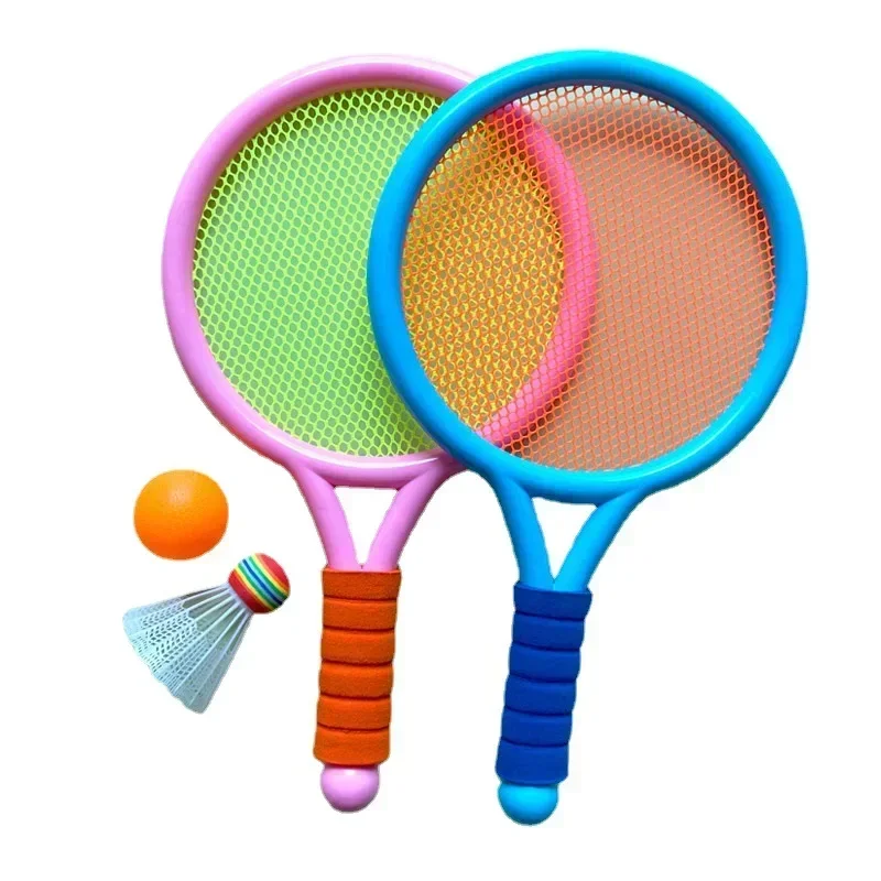 

Children's Badminton Racket Kindergarten Sports Tennis Parent-child Interaction 2-3 Year Old Baby Indoor Tennis Toy Gift