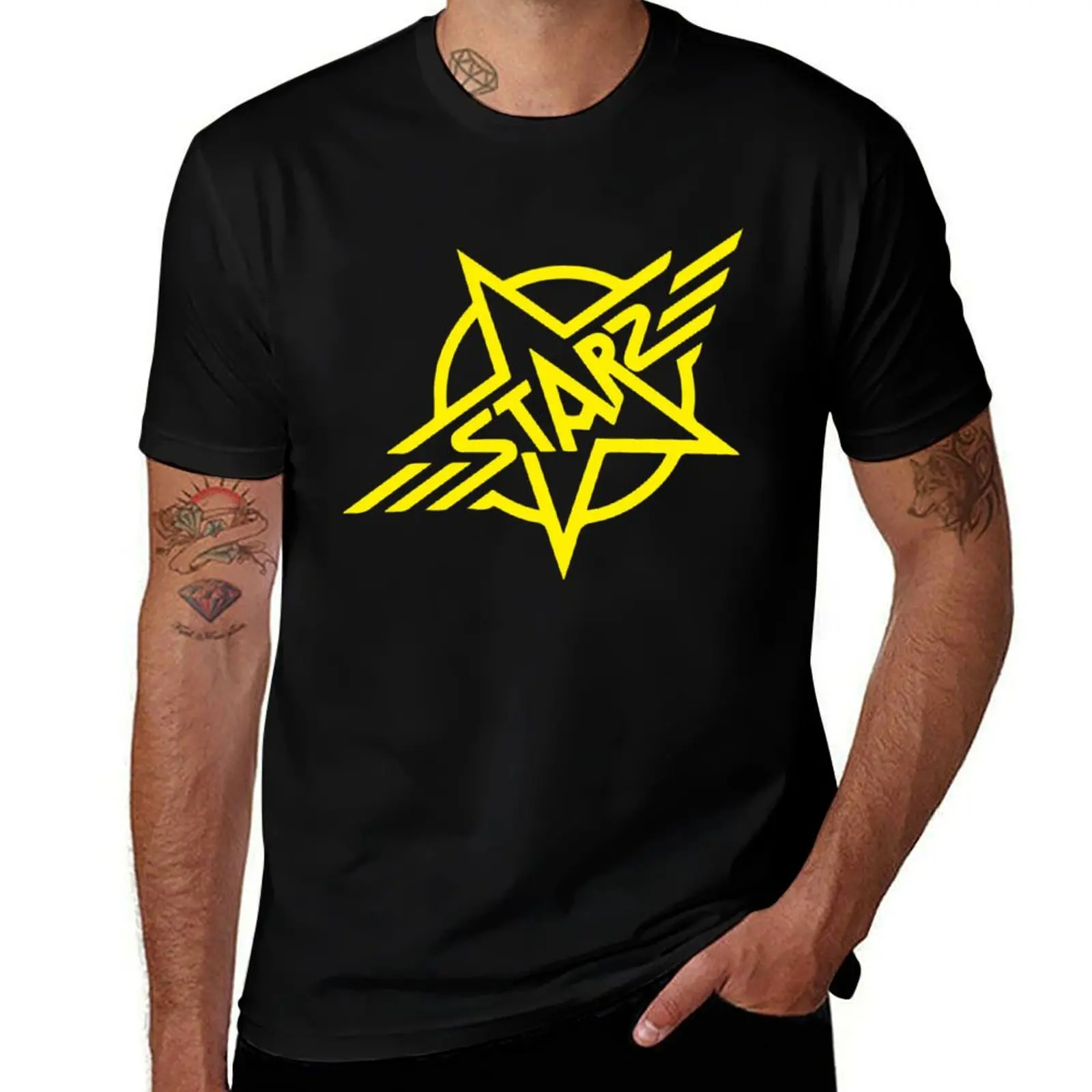 Starz Classic T-Shirt Plus Size Gym Sports T-Shirt
