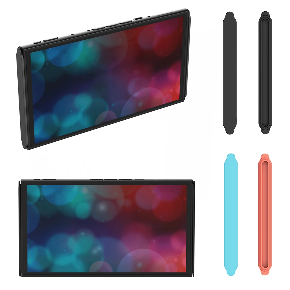 2pcs Side Plate Housing Shell Dust Proof Pack Decorative Strip Housing Shell for Nintendo for Switch 2 Game Accessory