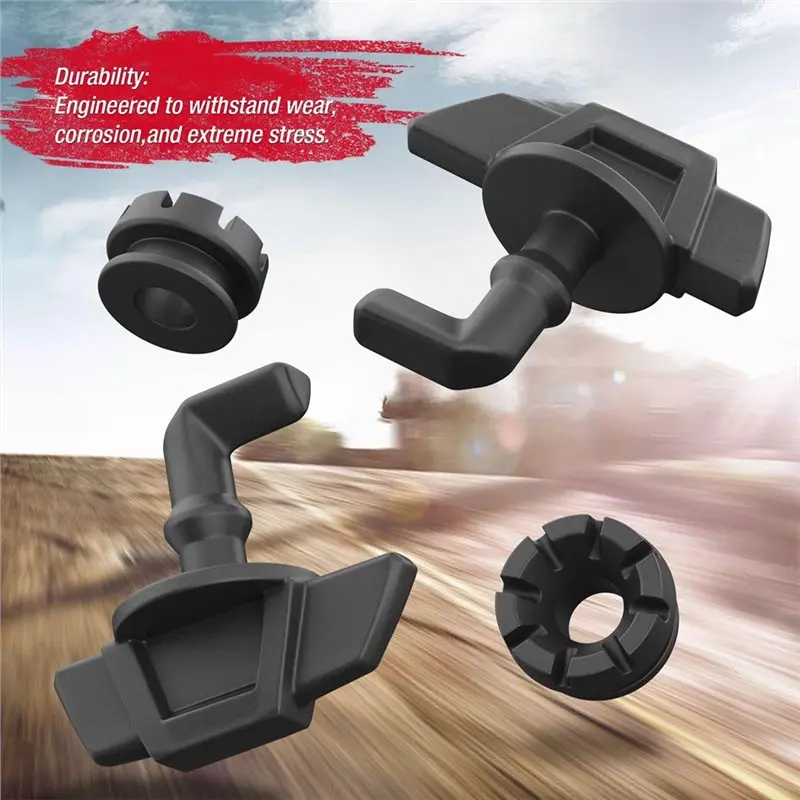 Hood Latch Toggles Grommets Kit For Polaris ACE 325 570 Ranger RZR 570 900 1000 Replace 7081730 5413428