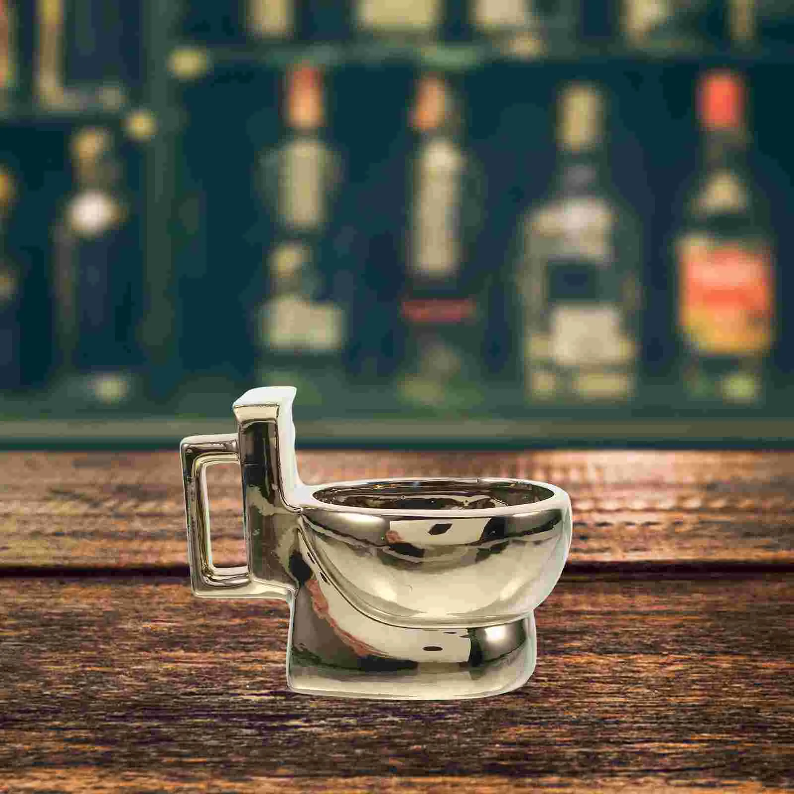 

Creative Mug Party Supplies Toilet Cup Versatile Water Funny Ceramics Coffee Photo Prop