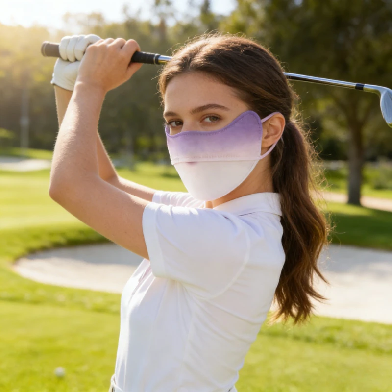 

Летняя солнцезащитная маска из ледяного шелка для женщин, защита от ультрафиолета, для езды на велосипеде на открытом воздухе, защита от солнца, дышащая, с охлаждающим эффектом, тонкая хлопковая маска