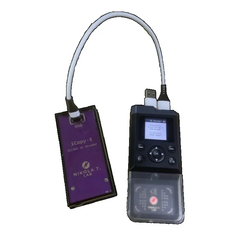 

Декодер ICOPY-X iCS для ICLASS@ SE и SEOS от Nikola Best RFID Cloner