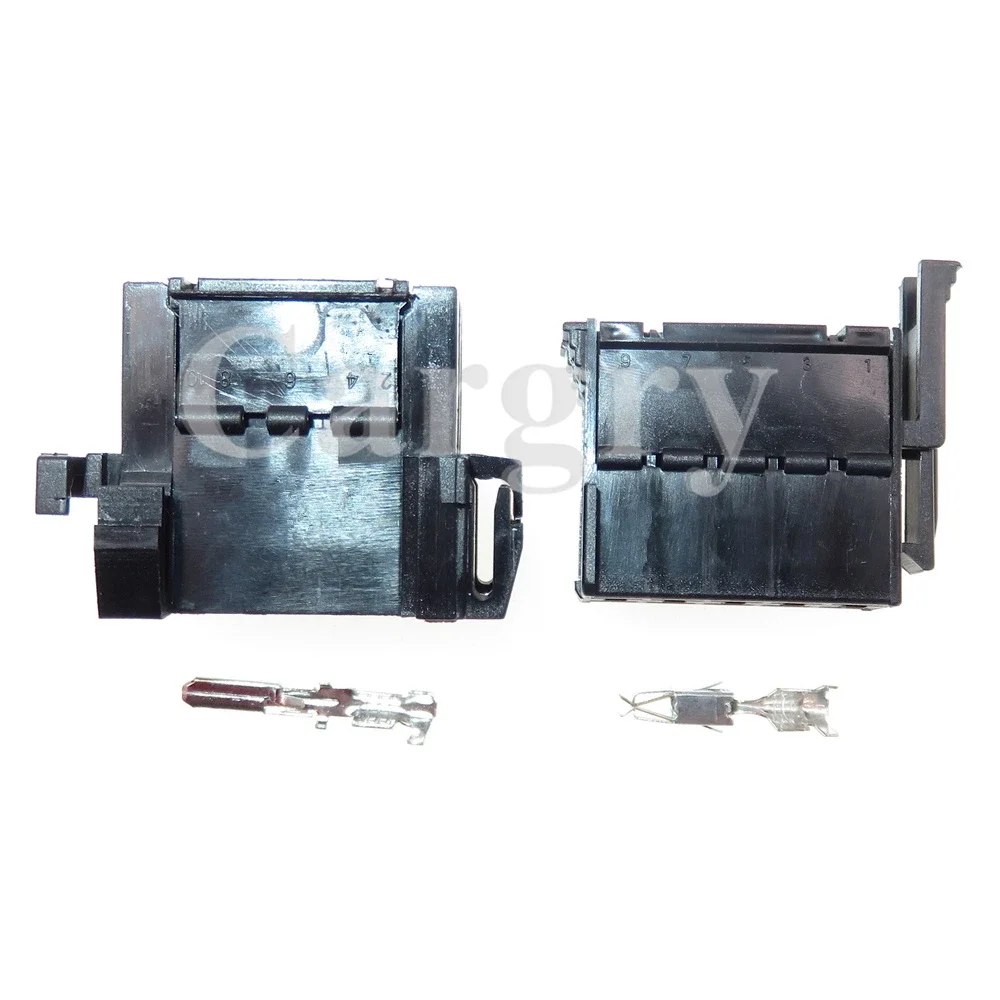 1 مجموعة 10P 1- 929504 -4 قابس كهربائي للسيارات لتجميع التيار المتردد 929504 -4 مقبس تعديل بلاستيكي لمحطة أسلاك السيارة غير مختوم