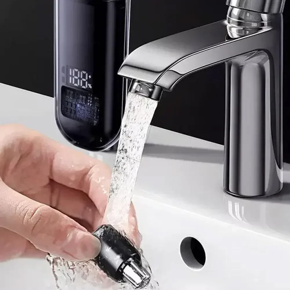 2 In 1 Electric Portable Ear And Nose Hair Trimmer Clipper 2026 Professional Painless Portable Eyebrow For Men nose hair