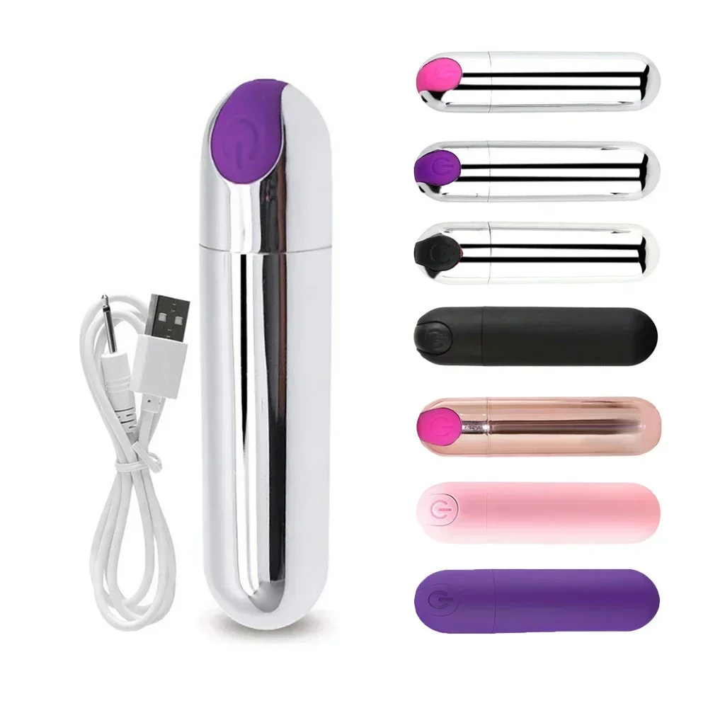 G-Spot Bullet Vibrators for Women Discreet Portable Sex Toys Small Powerful Bullets Vibrator Mini waterproof Clitoral Stimulator