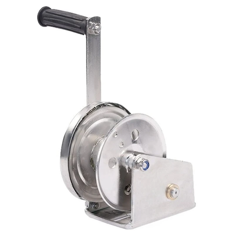 Stainless steel self-locking winch hand winch anti-corrosion and anti-rust crane with hook crane hand type