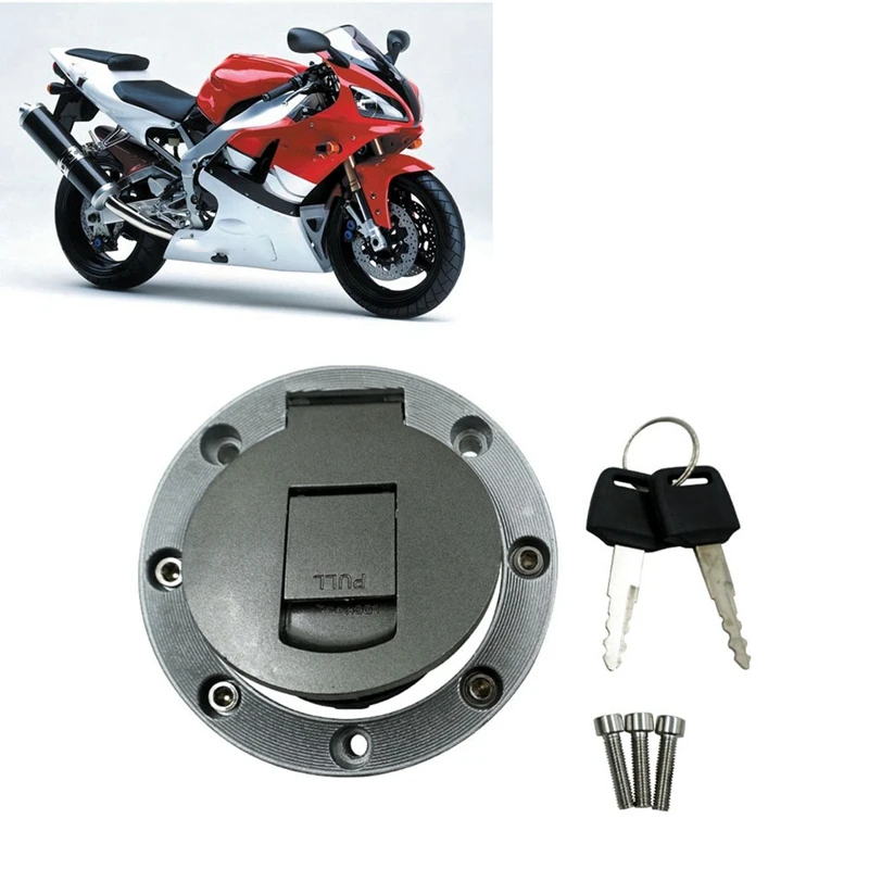 Metal Fuel Tank Cover Lock For Yamaha FZR250 450 FZR250RR 400RR FZX250 FZ400 FZR1000 Engine Hook Locking