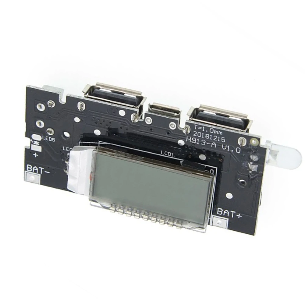 Mobile Power Bank Core PCB with Dual USB Charging Interface 5V 2.1A and 5V 1A for Integrated For Battery Pack Solutions