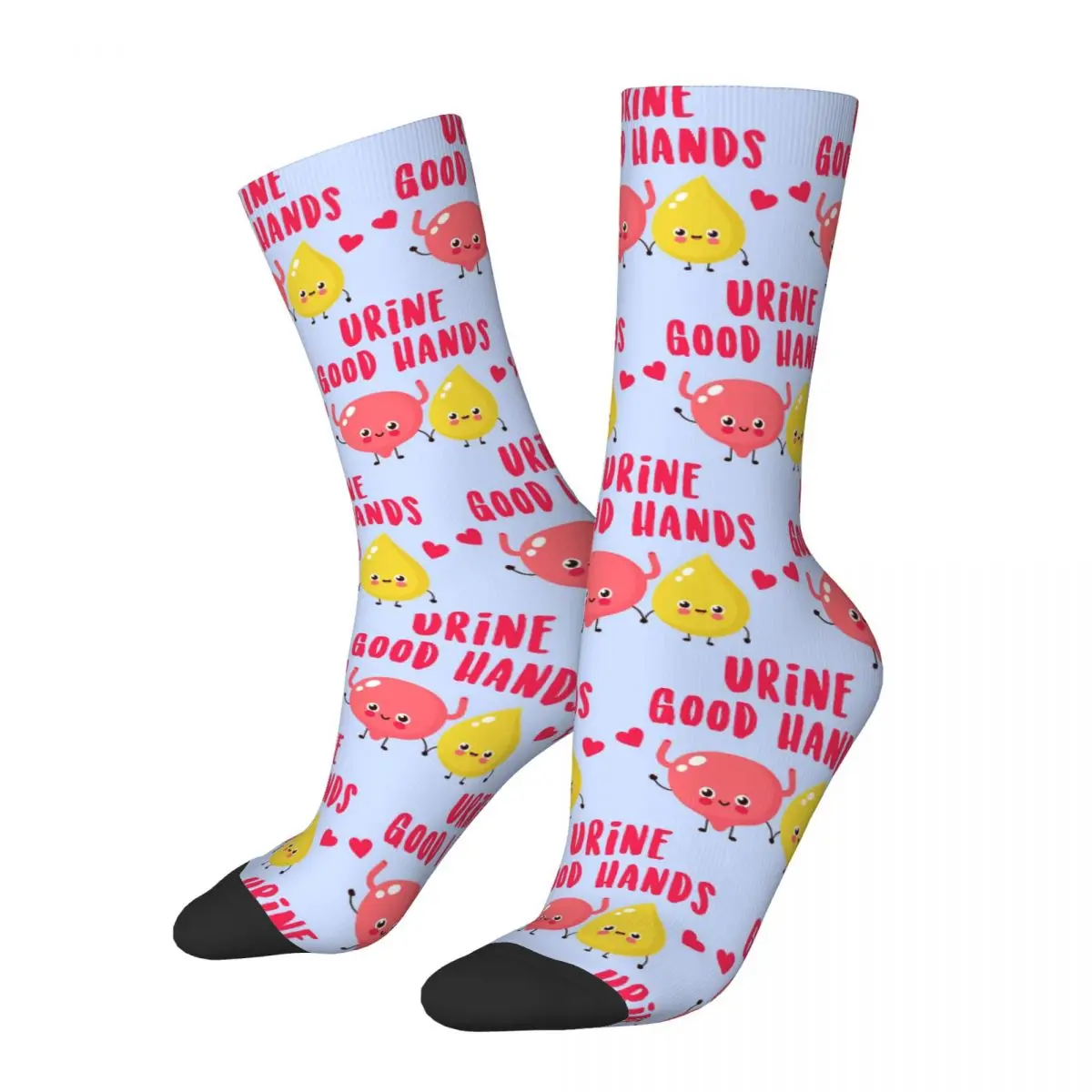 Urin gute Hände Socken Harajuku super weiche Strümpfe die ganze Saison lange Socken Zubehör für Männer Frau Geschenke