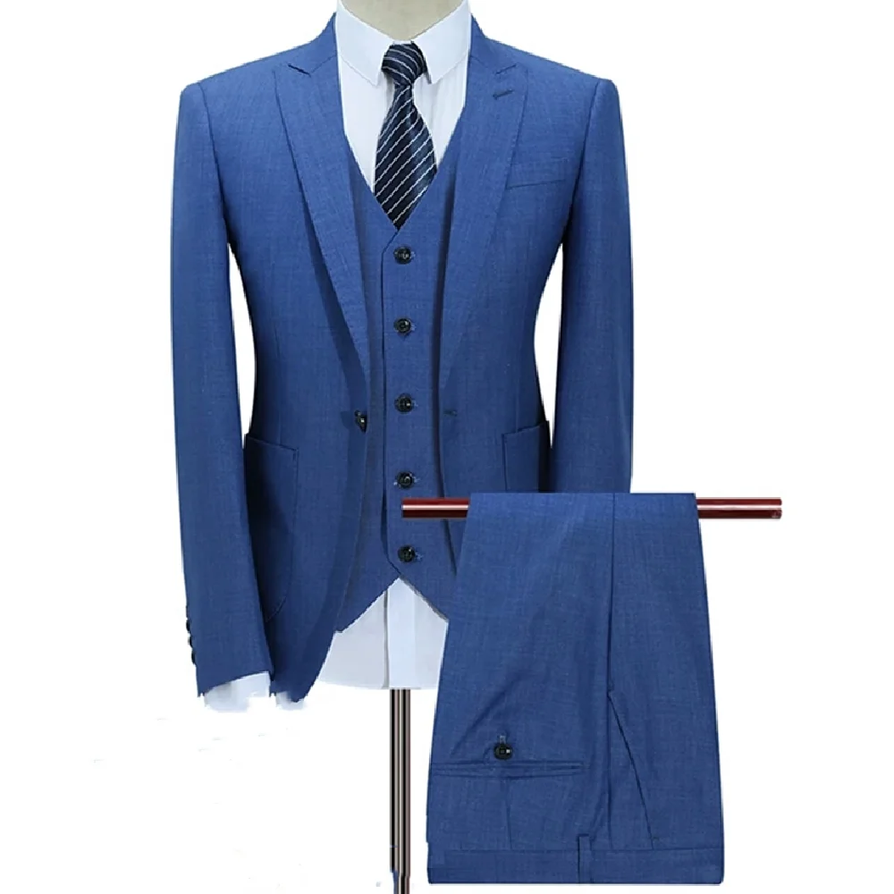 New High quality royal blue coat pant designs wedding turkey Italy men suit for office wedding suits for men