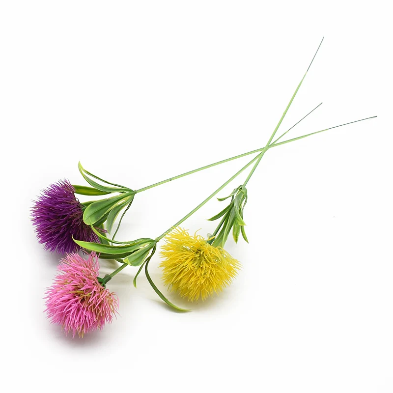 5/10 Stück Künstliche Blumen Pflanzen Plastik-Pusteblume Vase Heim- und Tischdekoration Zubehör Hochzeit Garten Haushalt – Detail 5