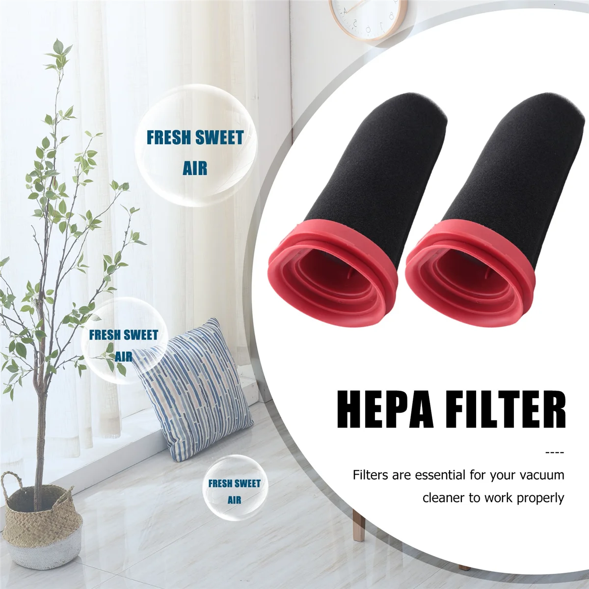 真空フィルター 2 個モーター保護フィルター 25.2 V BBH3ZOO25 BBH3PETGB BBH3211GB ワイヤレス Flexxo 掃除機部品用