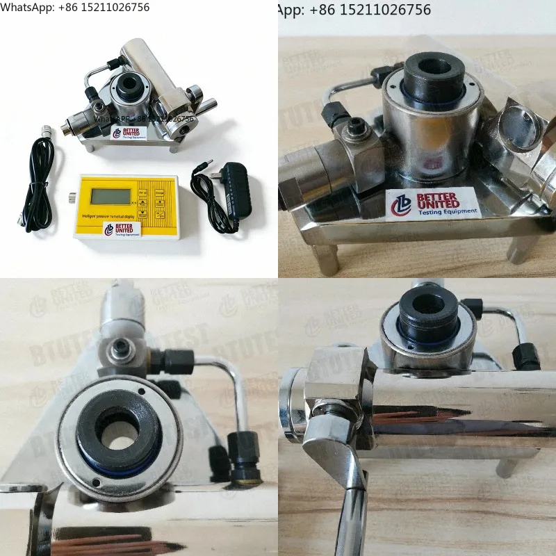 BTU-40 Multifunctional Concrete Strength Tester 0-40KN Pull Off Adhesion Tester C10-C80 EN 12504-3 ASTM C900 Digital Force Gauge