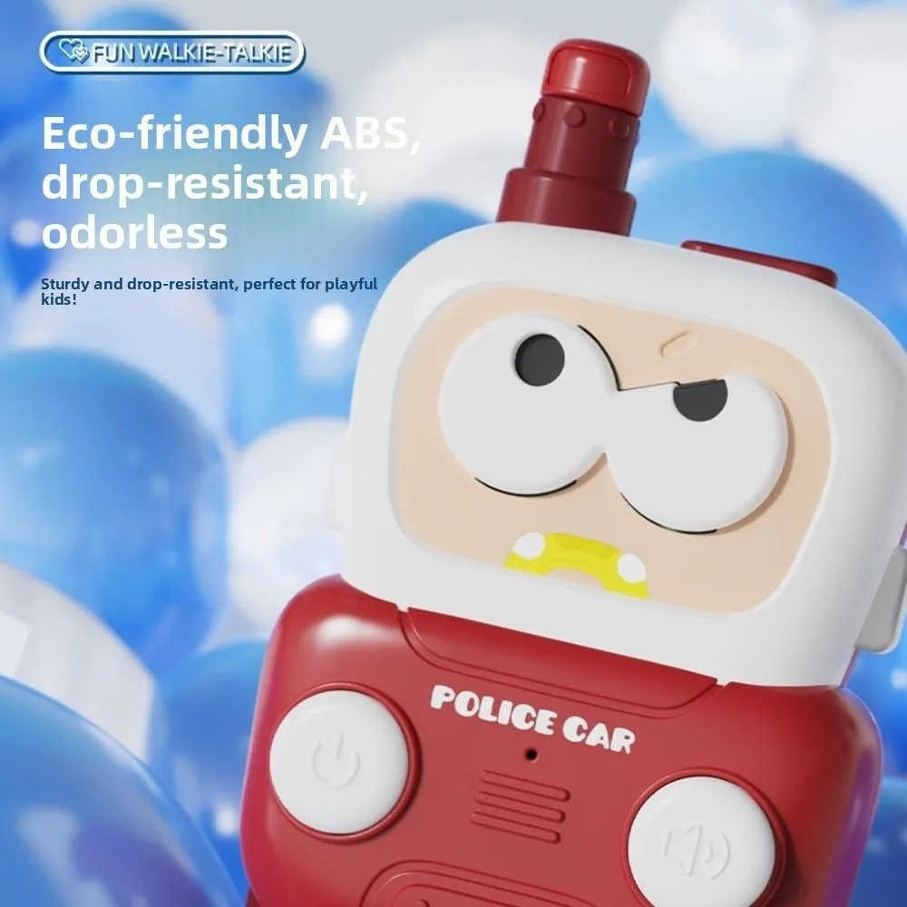 2 stuks banaan walkie talkie cartoon transceiver draagbare draadloze walkietalkies batterij aangedreven creatief