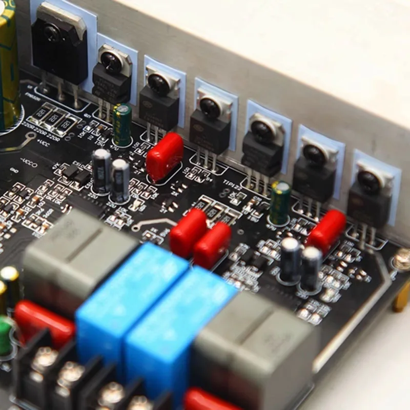 Placa amplificadora Digital de alta potencia Hifi 1000W YD7120 doble canal 500W + 500W puente BTL 1000W Moudle con fuente de alimentación del interruptor