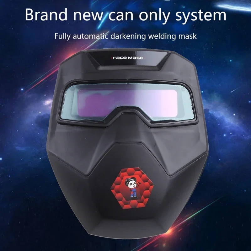 Automatic Dimming Welding Mask for TIG MIG Plasma Cut Anti Falling Material Suitable for Electric Welding Gas Weld