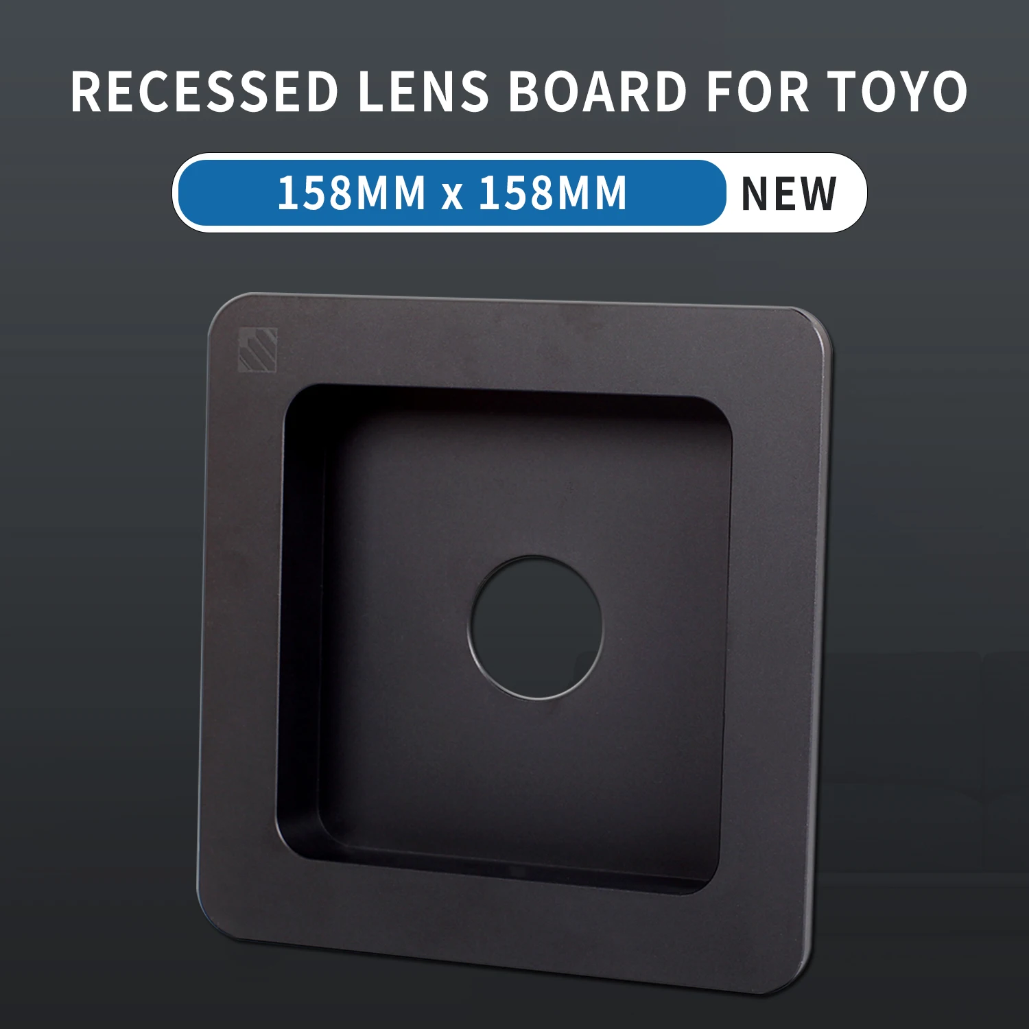 

Toyo view 158x158mm Recessed Lens Board Copal #0 #1 for Toyo 810MII 45C 45G 45GX VX125 series Large Format Camera