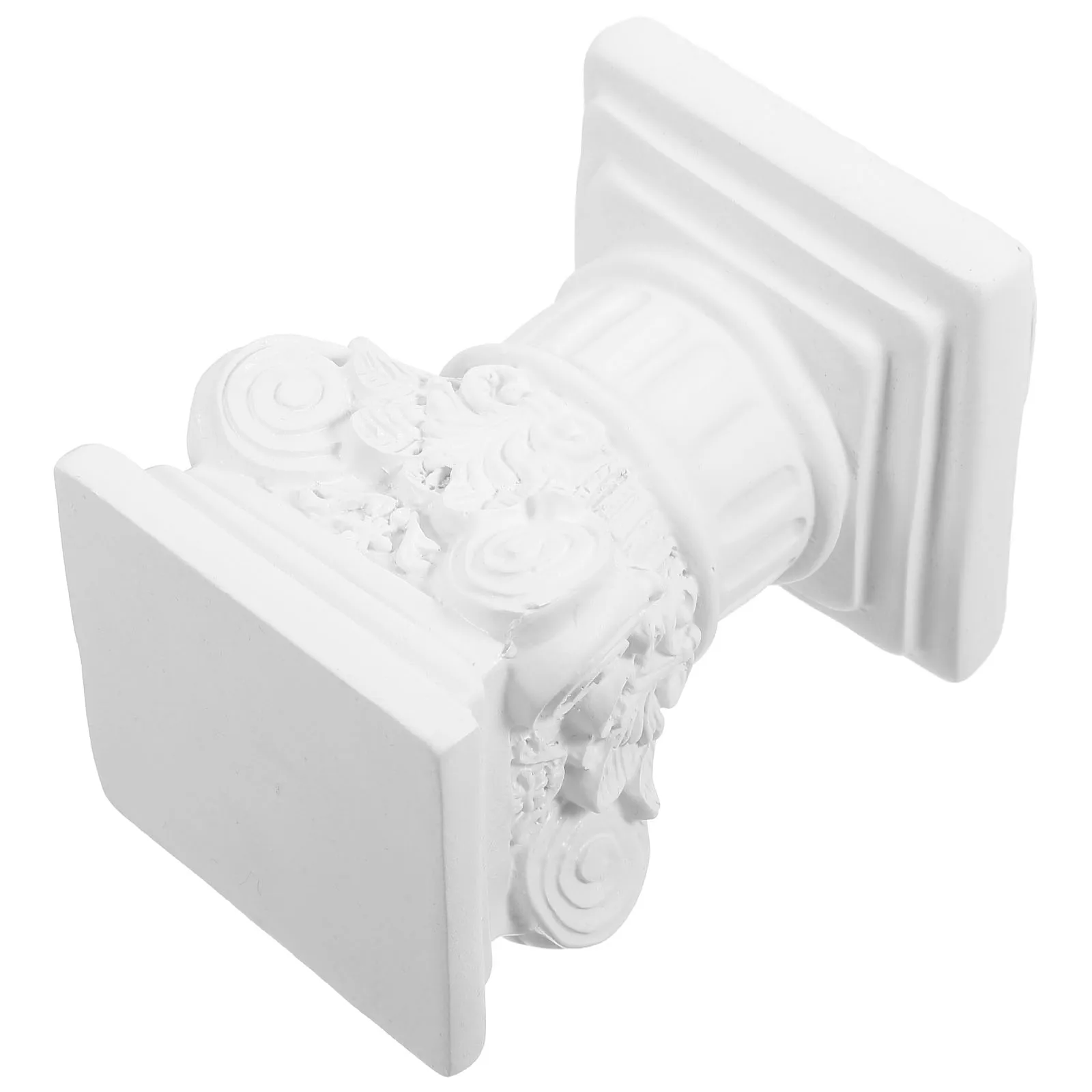 

1pc Roman Column Statue Mini Pillar Decor For Home Office Wedding Gypsum Architectural Sculpture Entry Way Decor Outdoor