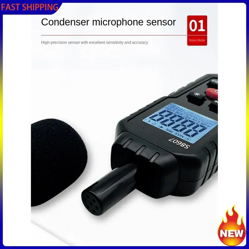 

Hot Trend-Digital Sound Level Meter,Sound Meter For Classroom Home Street,30-130DBA DB Meter To Measure Noise,Noise Decibel Read