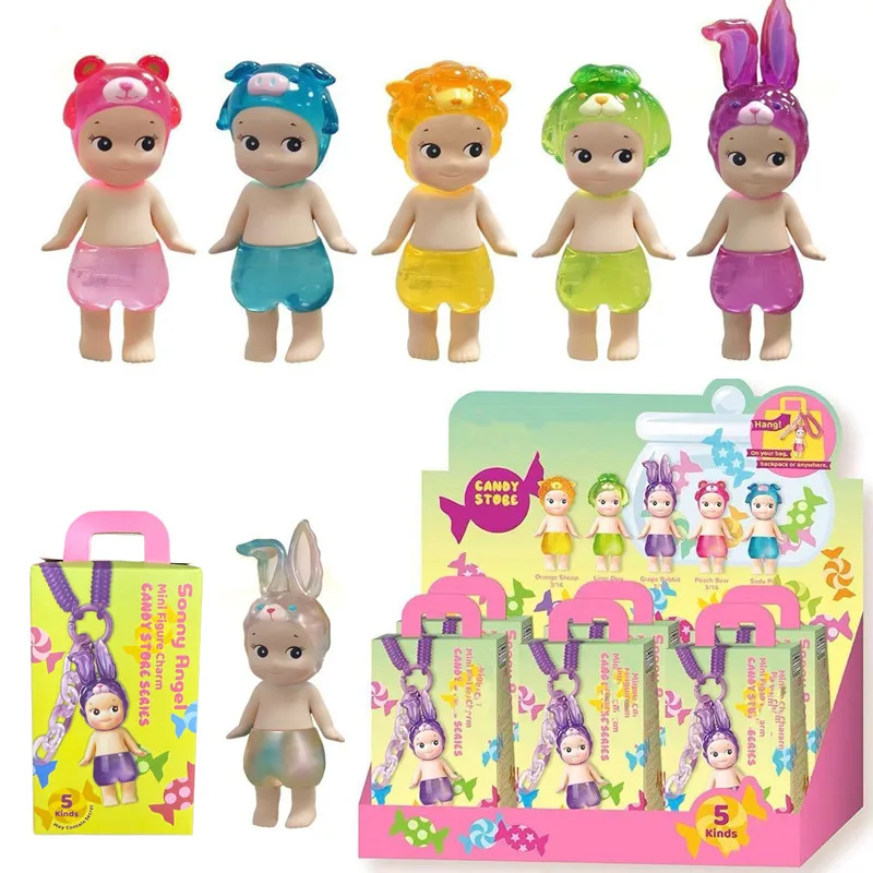 

Кукла Sonny Angel, серия Candy House, слепая коробка, мини-куклы в стиле аниме, настольные украшения, автомобильные украшения, сюрприз, милые подарки, игрушки