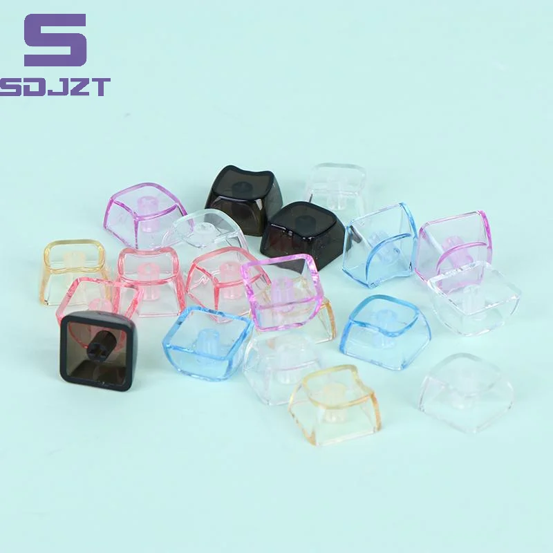 Cat Shape Keycaps PBT 1U Blank Key Caps Transparent DIY Key Set For Mechanical Keyboard Customization
