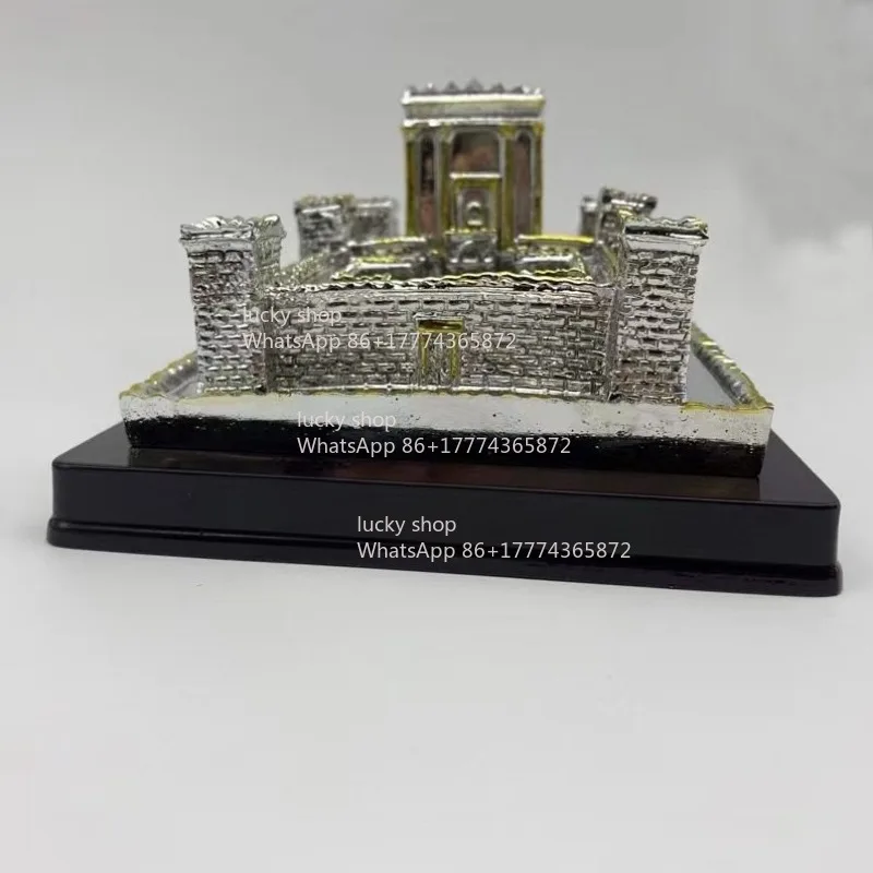 

Church Resin Ornament Travel Memorial, Decoration