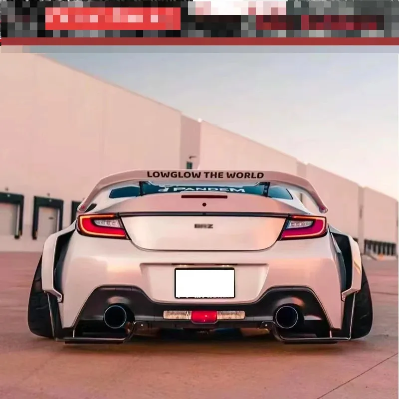 2022 GR86 BRZ ZD8 Body Kit com Rocket Rit V3 Amortecedor dianteiro lábio saias laterais spoiler traseiro