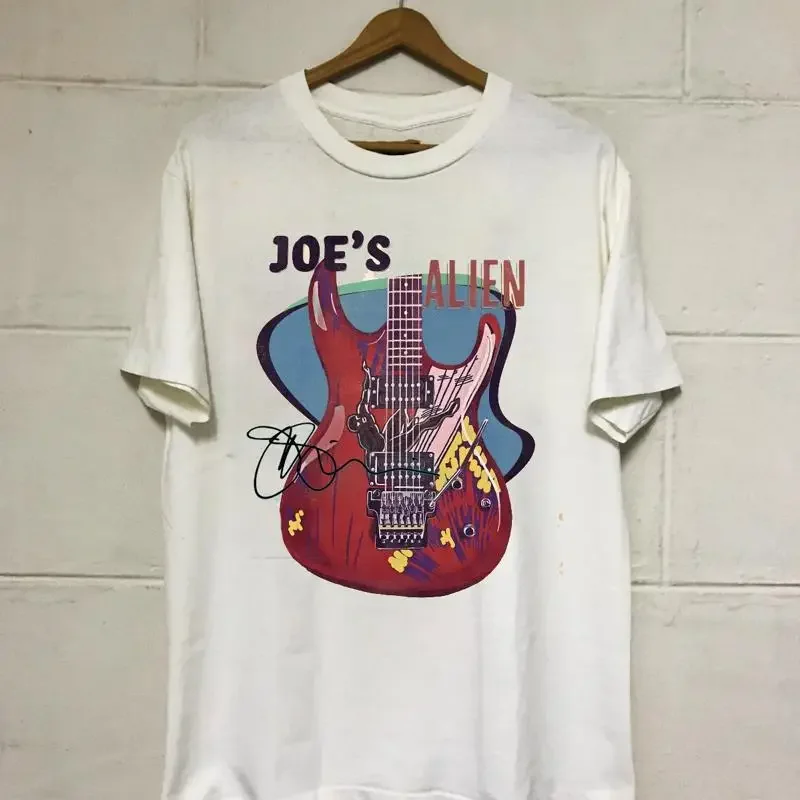 

Rarre Joe Satriani Singer Cotton For Fan White S 2345XL Men T Shirt TMB659